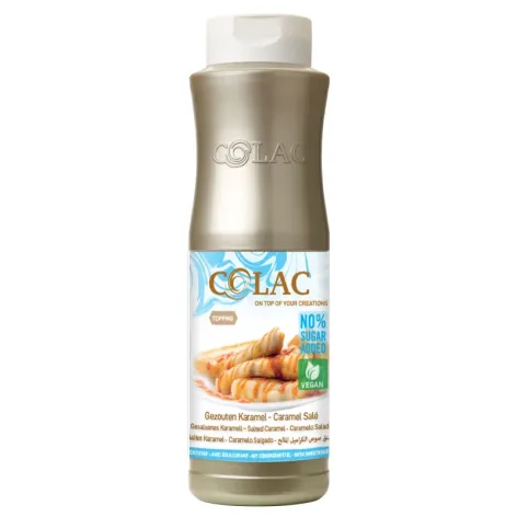 Colac Vegan Salted Caramel Topping Sauce